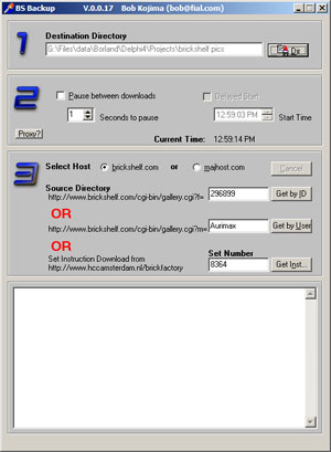 BSBackup screenshot